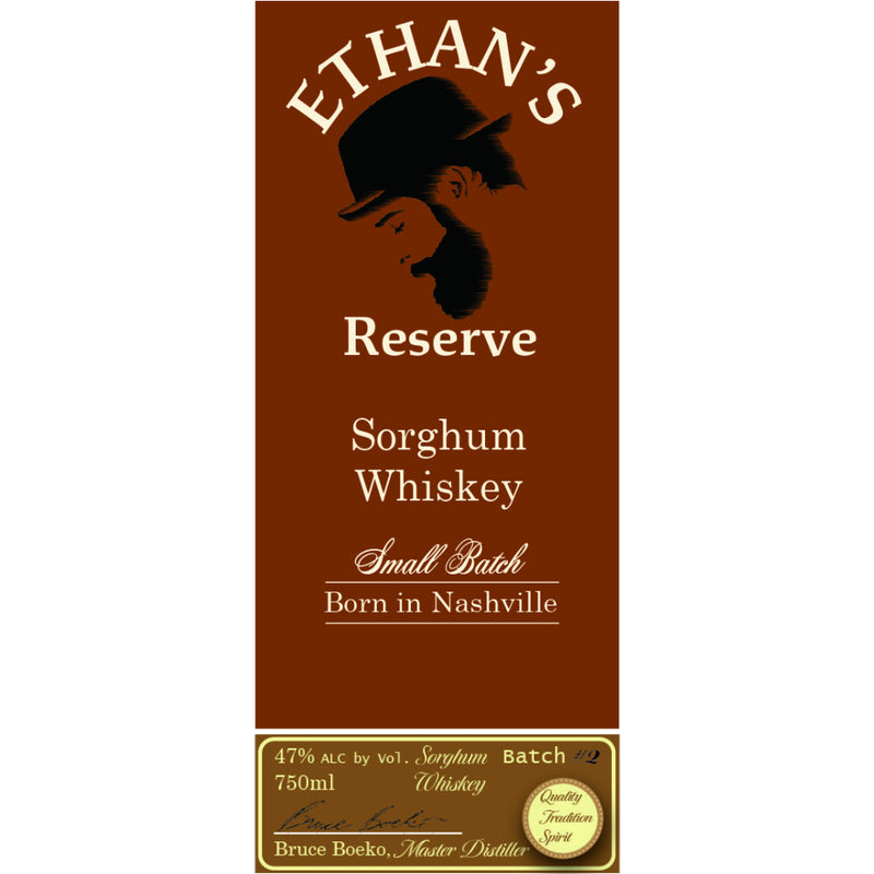 Nashville Craft Distillery Ethan’s Reserve Sorghum Whiskey