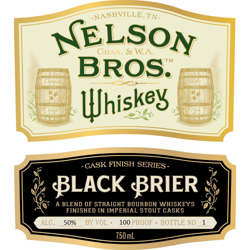 Nelson Bros Black Brier Bourbon Finished in Imperial Stout Casks