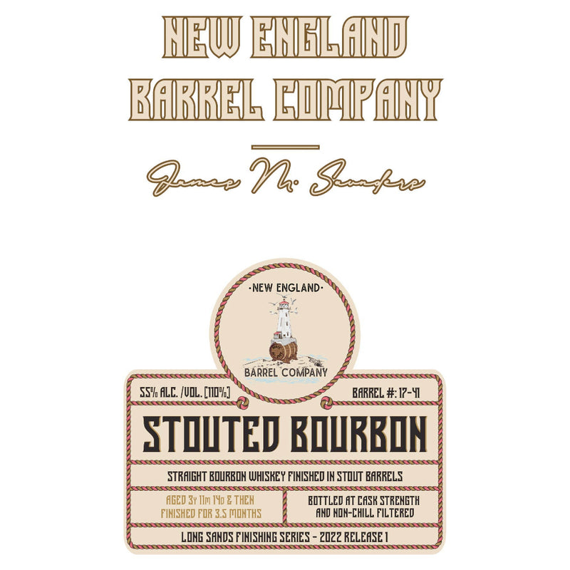 New England Barrel Company Stouted Straight Bourbon
