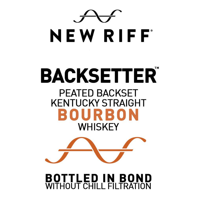 New Riff Backsetter Peated Bourbon