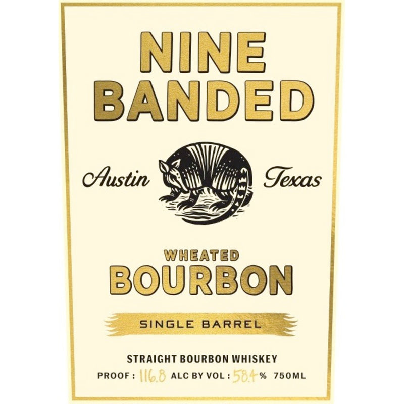 Nine Banded Wheated Bourbon Single Barrel