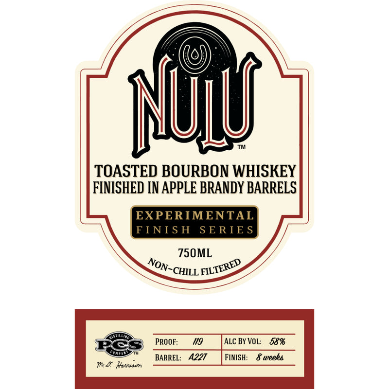 Nulu Toasted Bourbon Finished in Apple Brandy Barrels