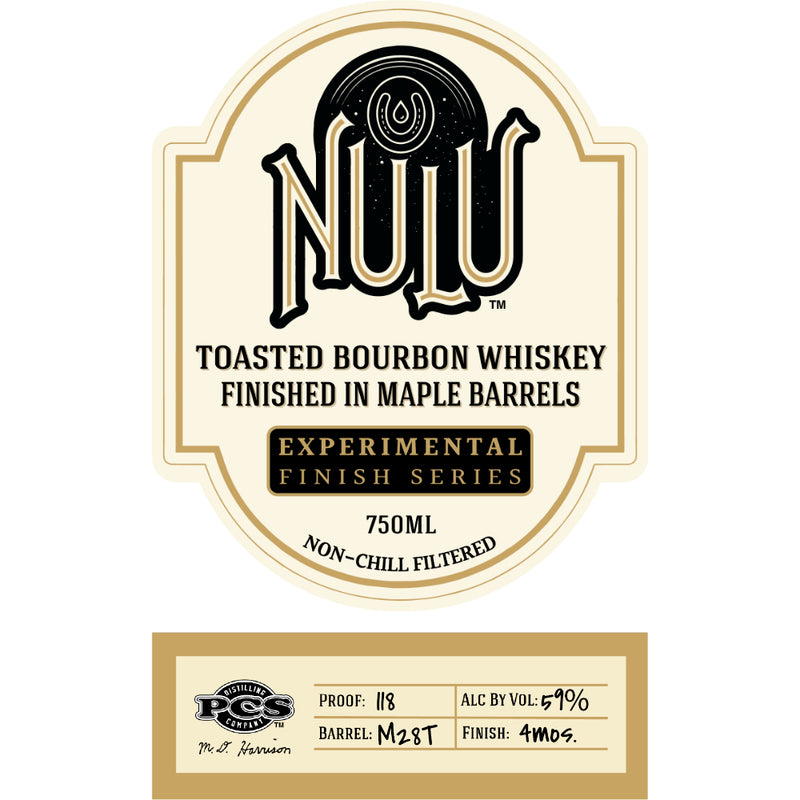 Nulu Toasted Bourbon Finished in Maple Barrels
