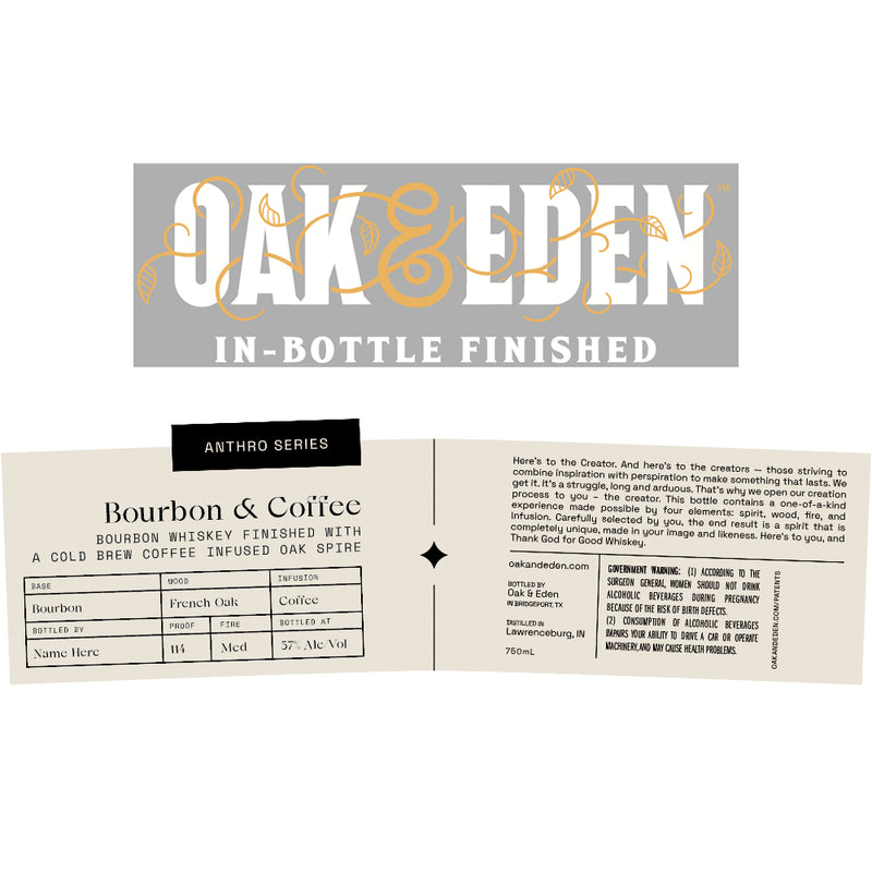 Oak & Eden Anthro Series Bourbon & Coffee