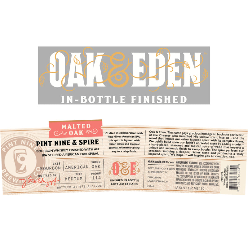 Oak & Eden Malted Oak Pint Nine & Spire