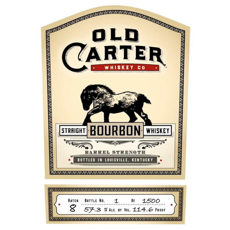 Old Carter Barrel Strength Batch 8
