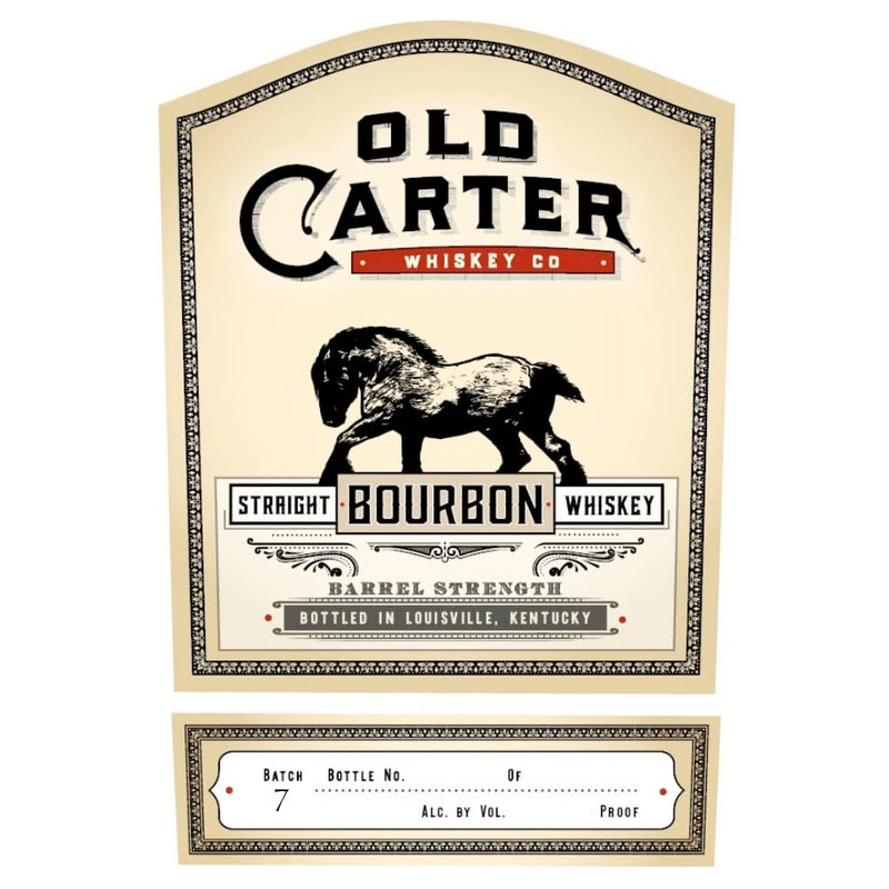 Old Carter Straight Bourbon Small Batch 7