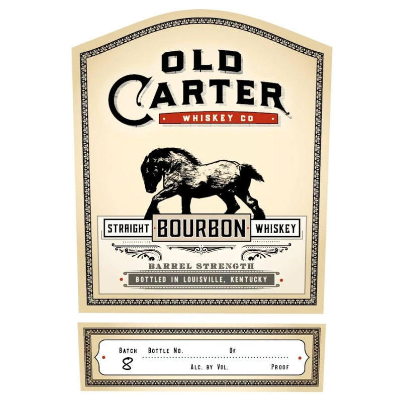 Old Carter Straight Bourbon Small Batch 8