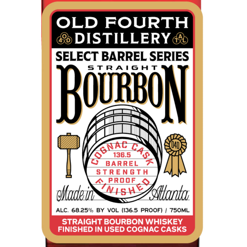Old Fourth Select Barrel Series Bourbon Cognac Cask Finished