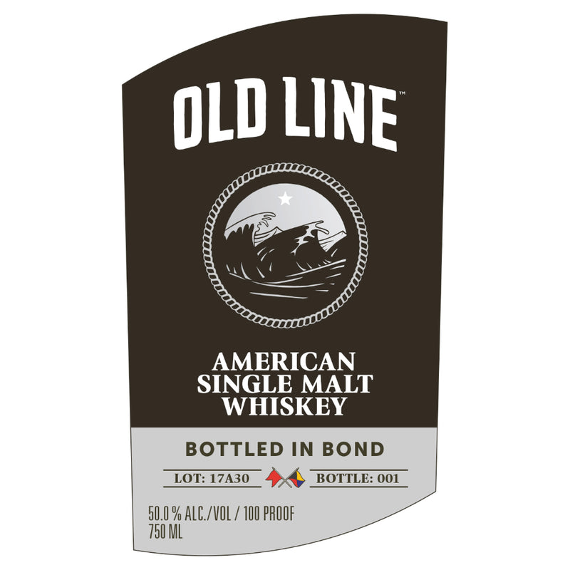 Old Line Bottled in Bond American Single Malt Whiskey
