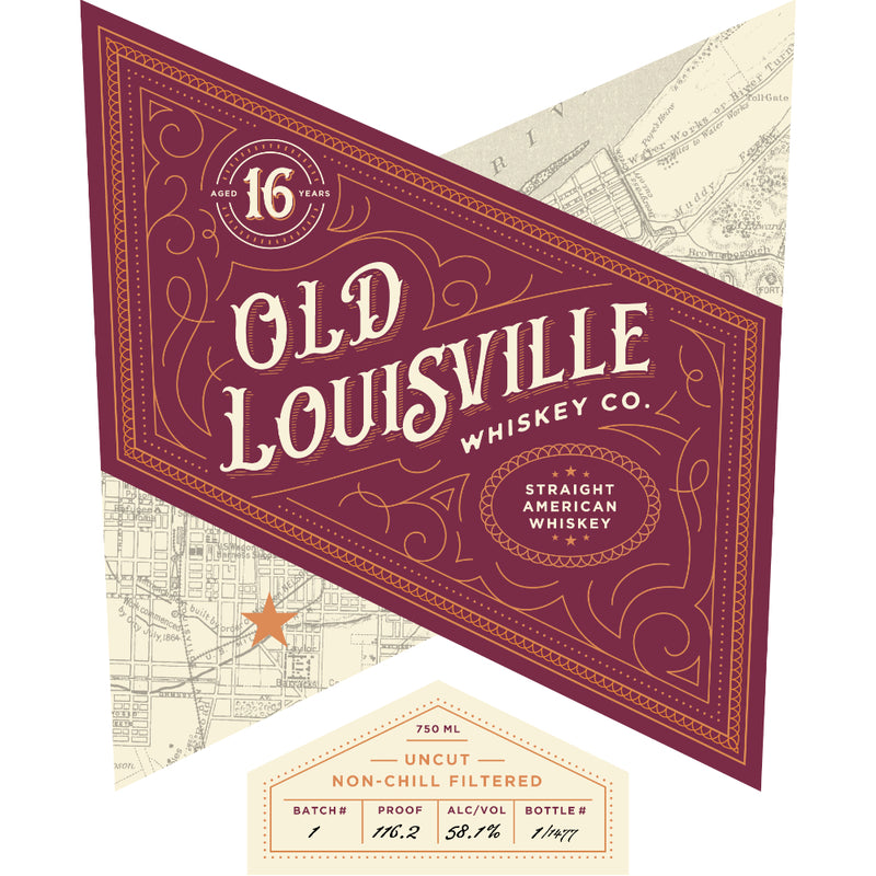 Old Louisville 16 Year Old Straight American Whiskey