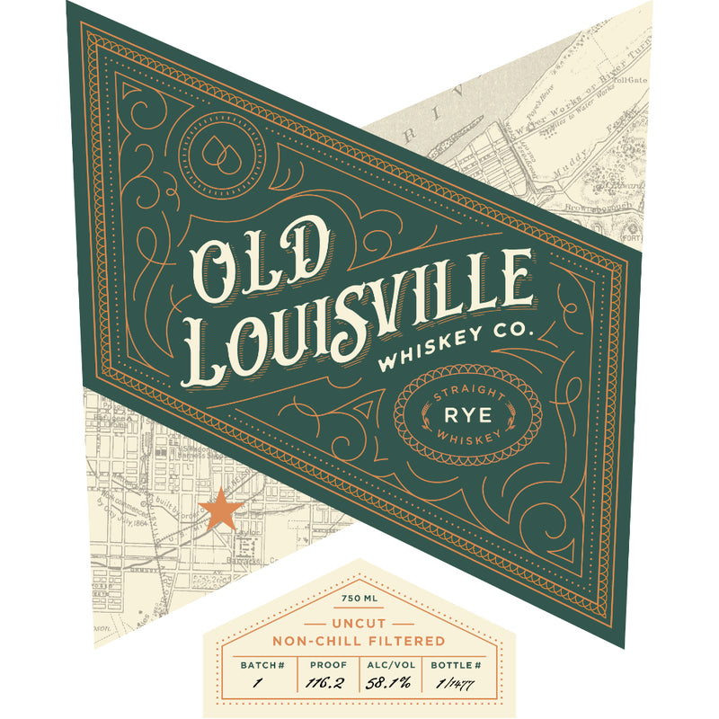 Old Louisville Straight Rye Whiskey