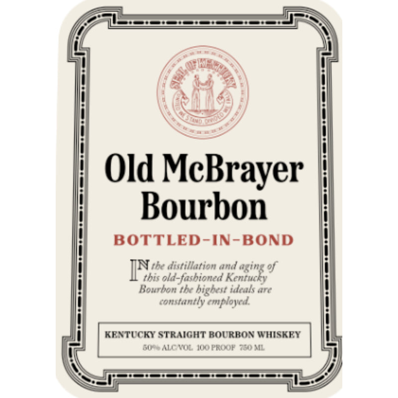 ﻿Old McBrayer Bottled in Bond Bourbon