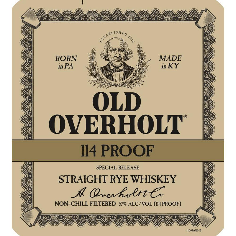 Old Overholt 114 Proof Rye