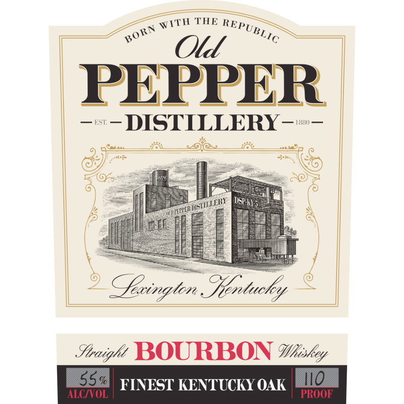 Old Pepper Finest Kentucky Oak Straight Bourbon