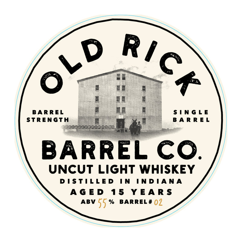 Old Rick Barrel Co. 15 Year Old Uncut Light Whiskey