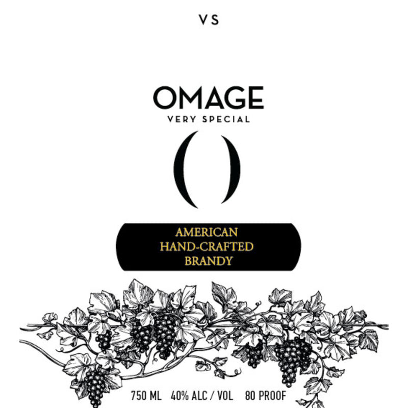 Omage VS Brandy 375mL