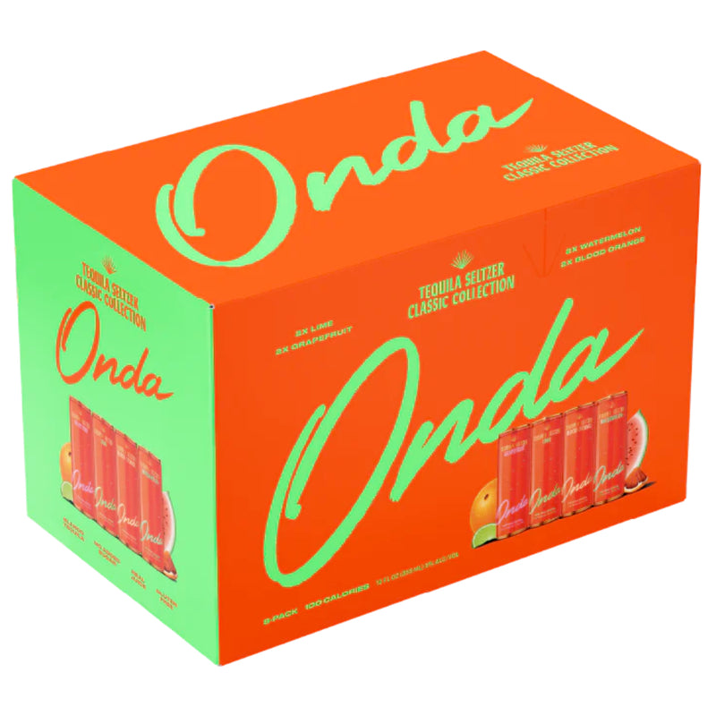 Onda Tequila Seltzer Classic Collection 8 Pack