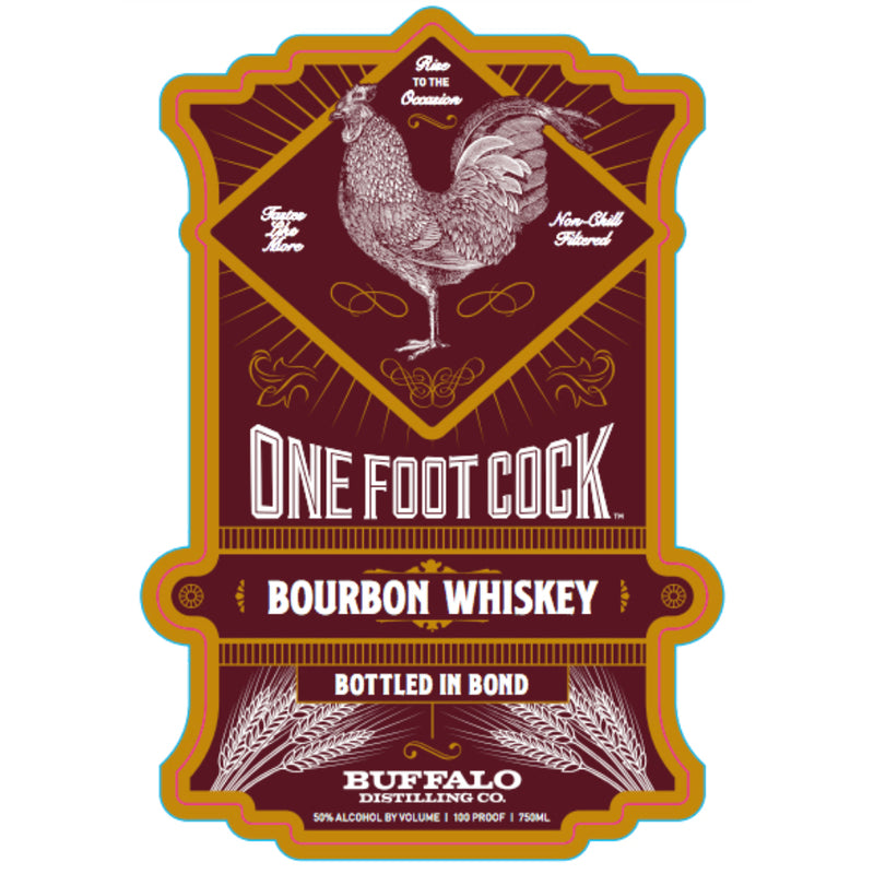 One Foot Cock Bottled in Bond Bourbon