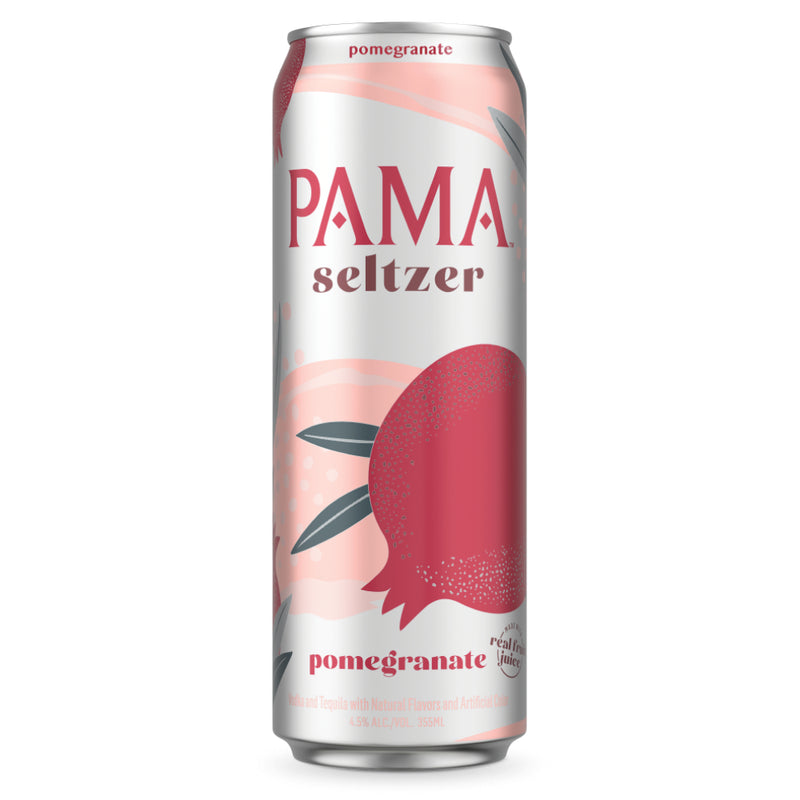 PAMA Seltzer Pomegranate 4pk