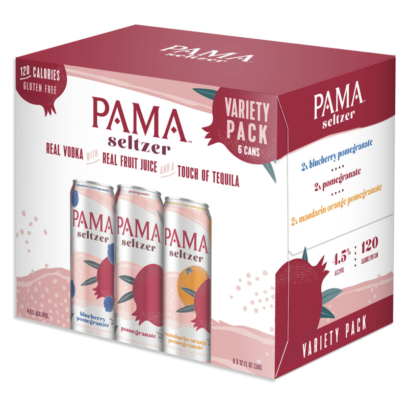 PAMA Seltzer Variety 6pk