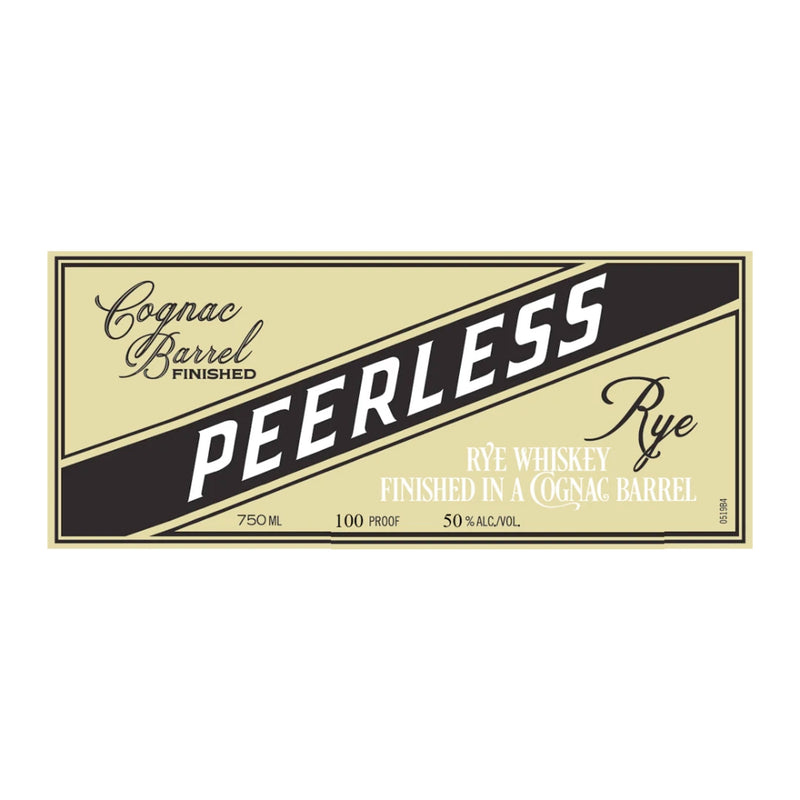 Peerless Rye Finished In A Cognac Barrel