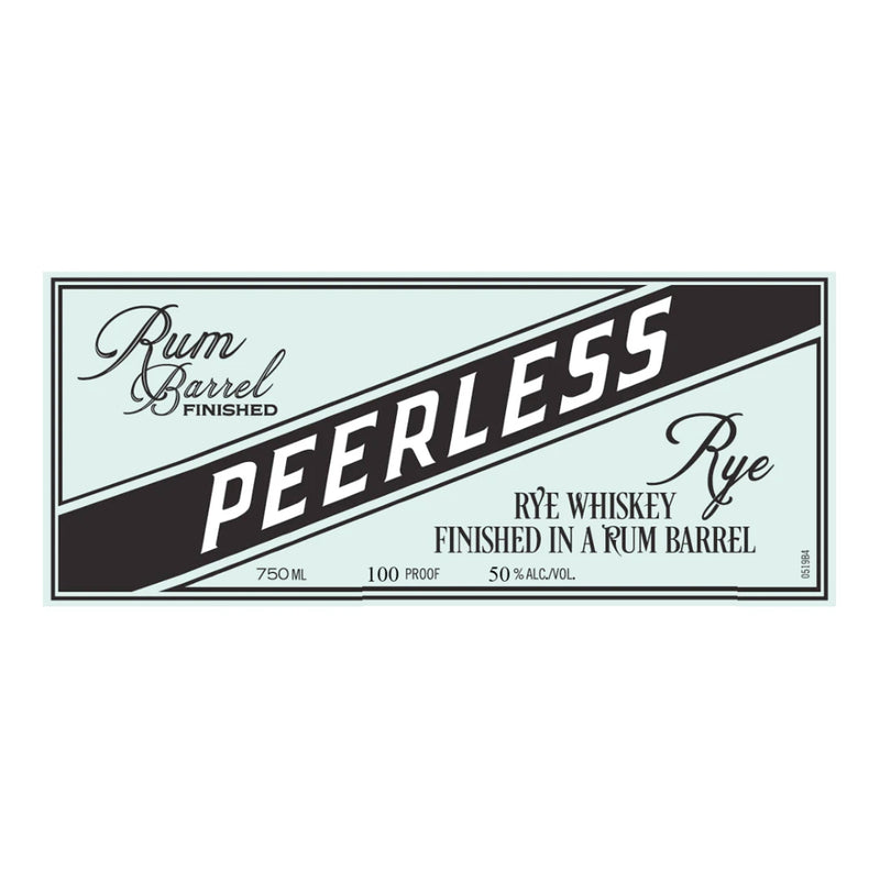 Peerless Rye Finished In A Rum Barrel