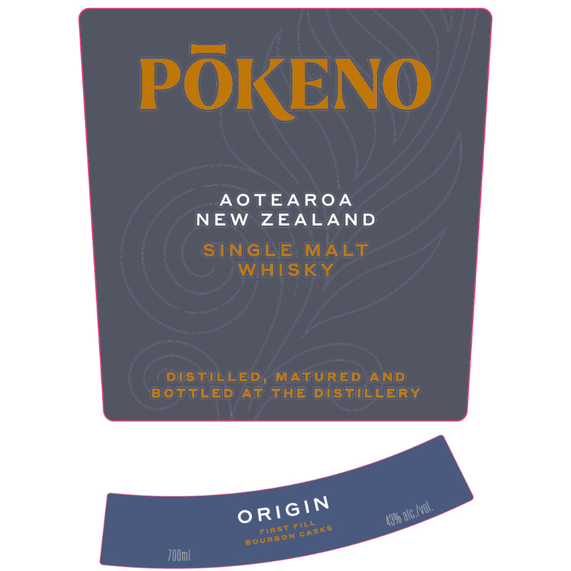 Pōkeno Origin New Zealand Single Malt Whisky