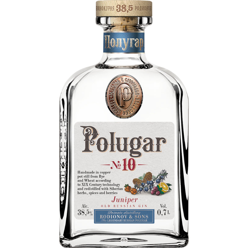 Polugar No.10 Juniper Vodka