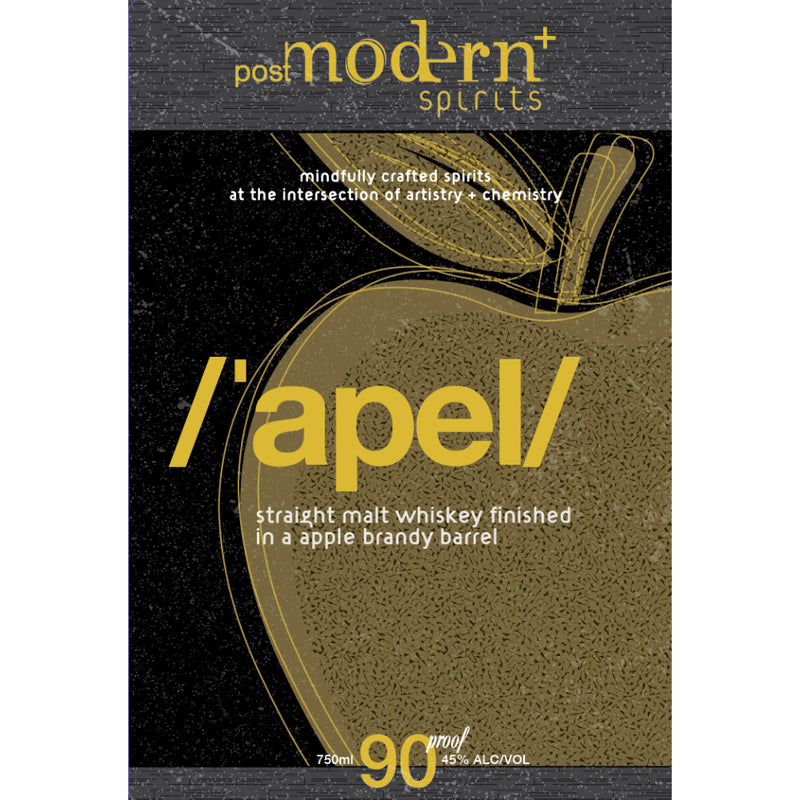 PostModern Spirits /‘apel/ Straight Malt Whiskey