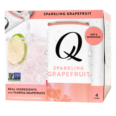 Q Sparkling Grapefruit by Joel McHale 4pk