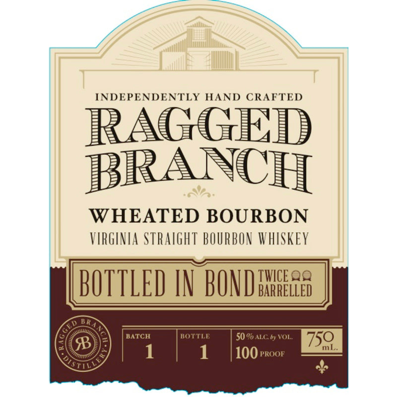 Ragged Branch Wheated Bourbon Bottled in Bond