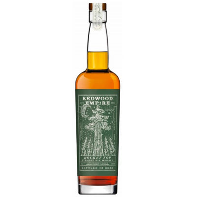 Redwood Empire Rocket Top Straight Rye Whiskey Bundle
