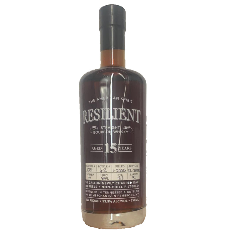 Resilient 15 Year Old Bourbon Barrel 