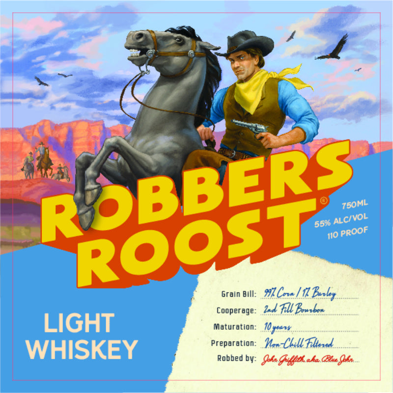 Robbers Roost 10 Year Old Light Whiskey