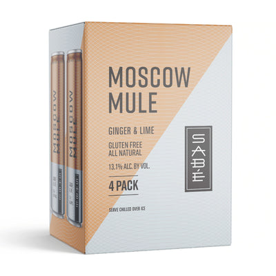 SABÉ Moscow Mule Cocktail 4pk
