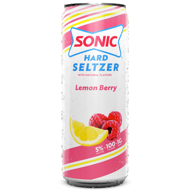 SONIC Hard Seltzer Lemon Berry 12 Pack