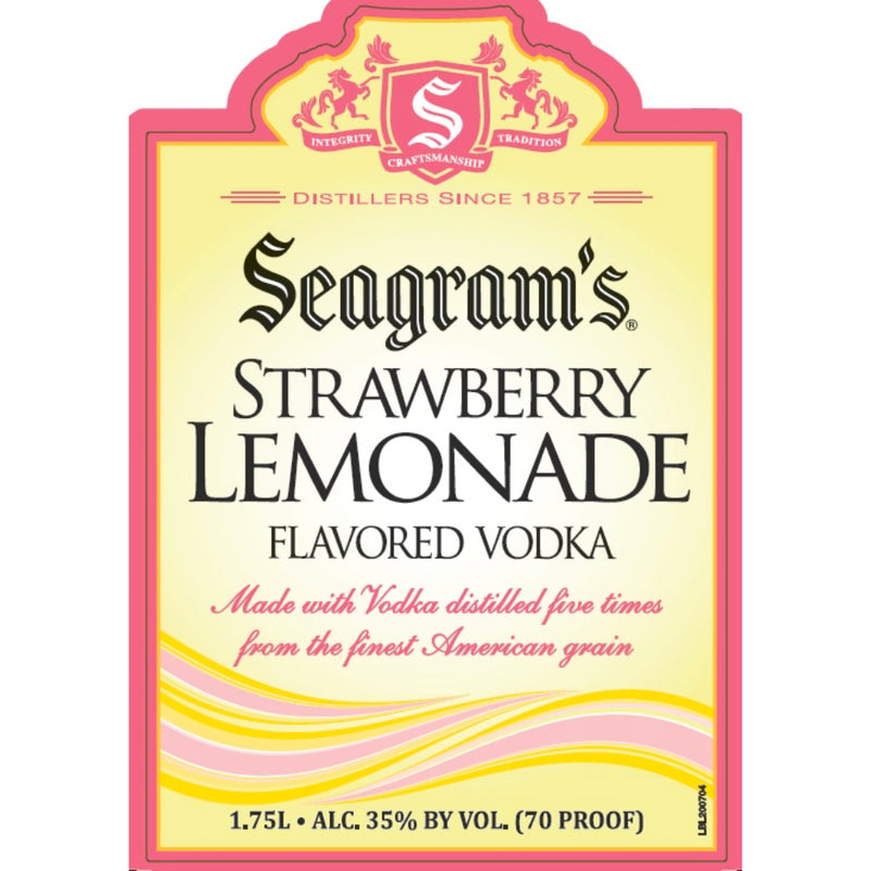 Seagram’s Strawberry Lemonade Vodka 1.75L