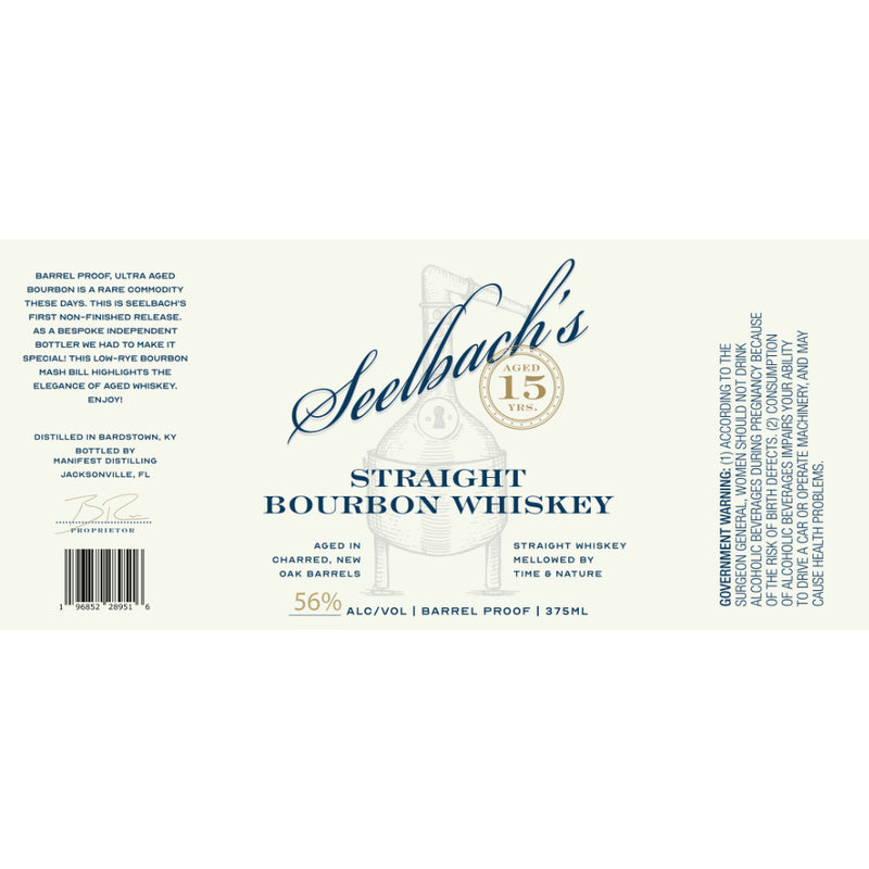Seelbach’s 15 Year Old Straight Bourbon