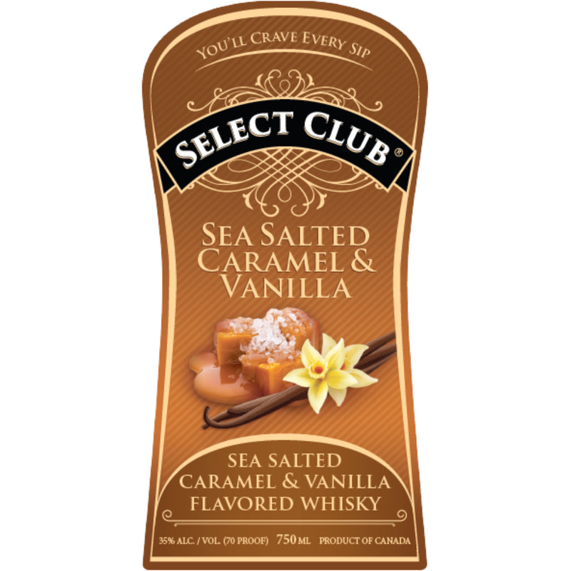 Select Club Sea Salted Caramel & Vanilla Whiskey