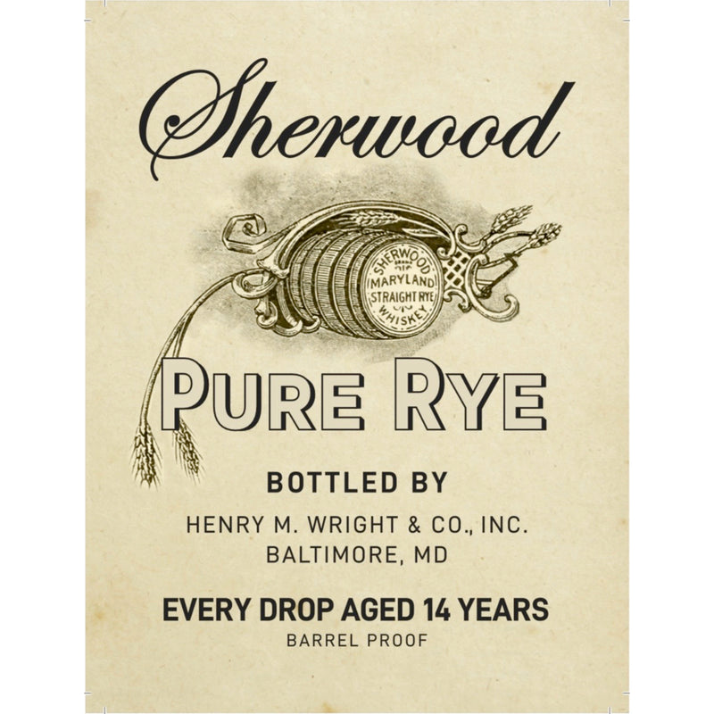 Sherwood Pure Rye 14 Year Old