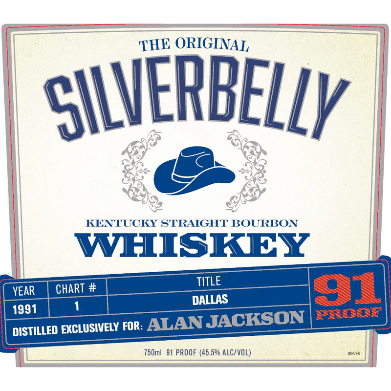 Silverbelly Bourbon By Alan Jackson - Dallas Year 1991