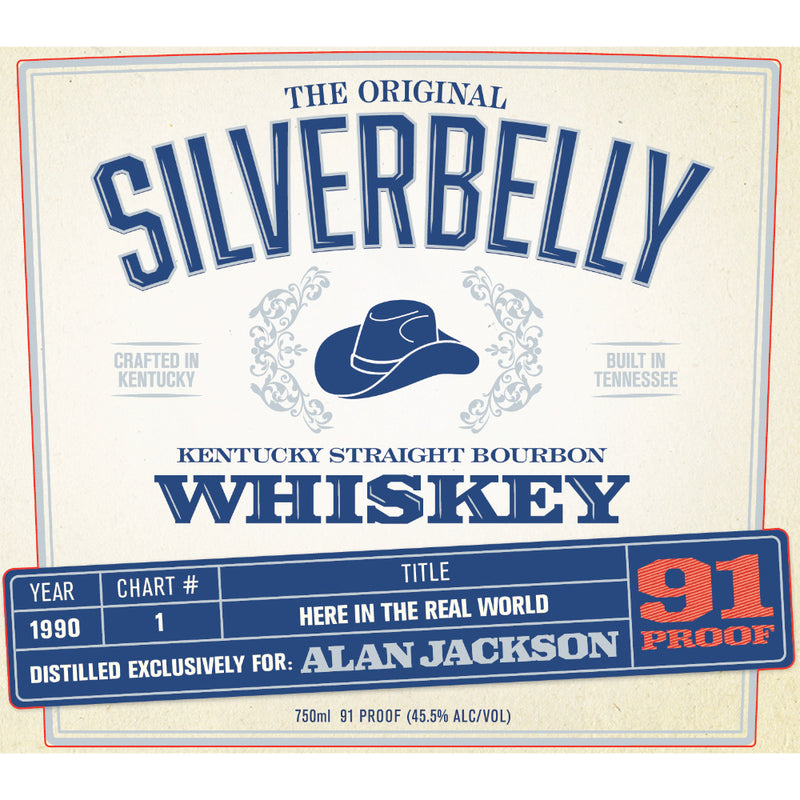 Silverbelly Bourbon By Alan Jackson - Here In The Real World Year 1990