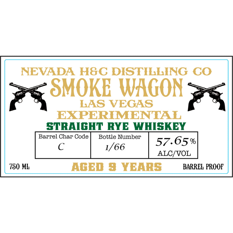Smoke Wagon 9 Year Old Experimental Straight Rye