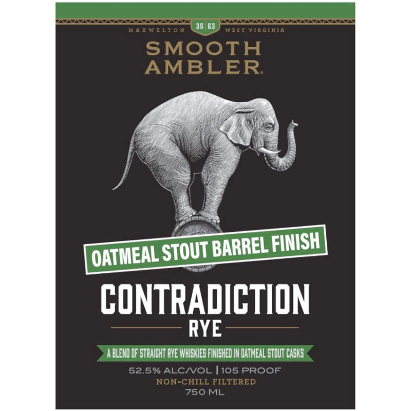 Smooth Ambler Contradiction Rye Oatmeal Stout Barrel Finish