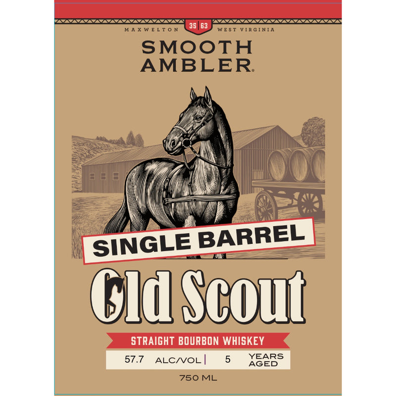 Smooth Ambler Old Scout 5 Year Old Single Barrel Bourbon