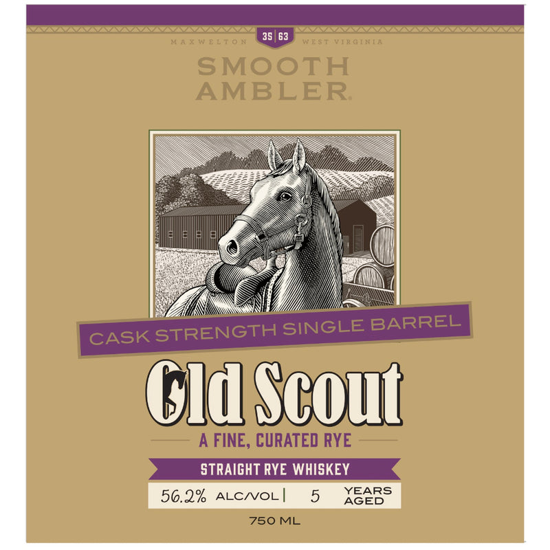 Smooth Ambler Old Scout Cask Strength Single Barrel Rye