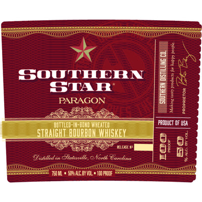 Southern Star Paragon Bottled in Bond Wheated Bourbon