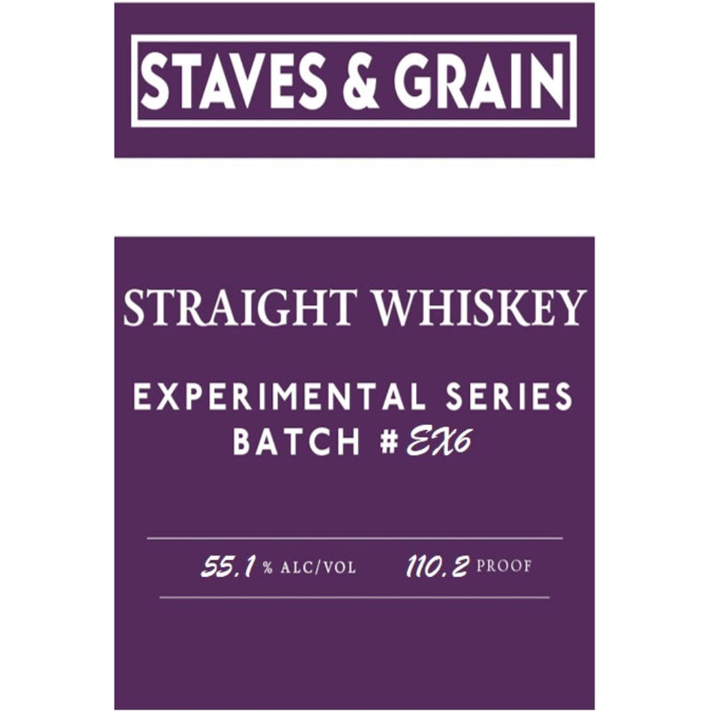 Staves & Grain Experimental Series Batch 