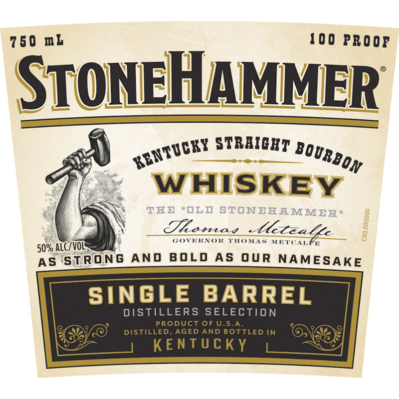 StoneHammer Single Barrel Kentucky Straight Bourbon